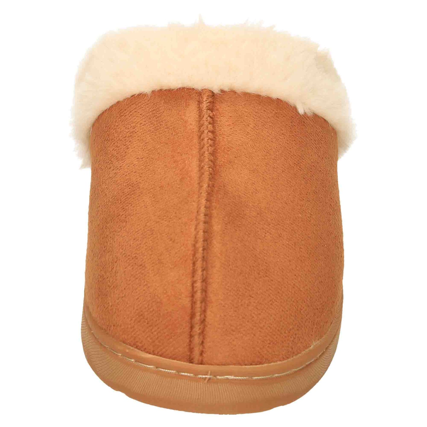 Slippers Mule Clogs Tan Brown Warm Cushioned Slip On