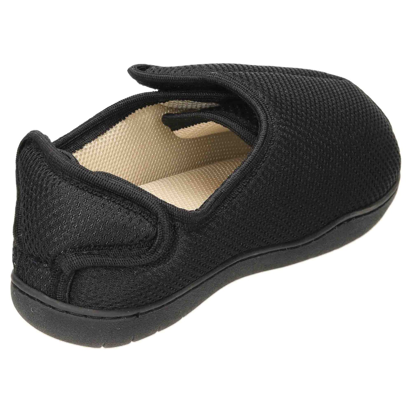Unisex Extra Wide Fit Closed Toe Slippers Shoe Breathable E/5E Mens Ladies