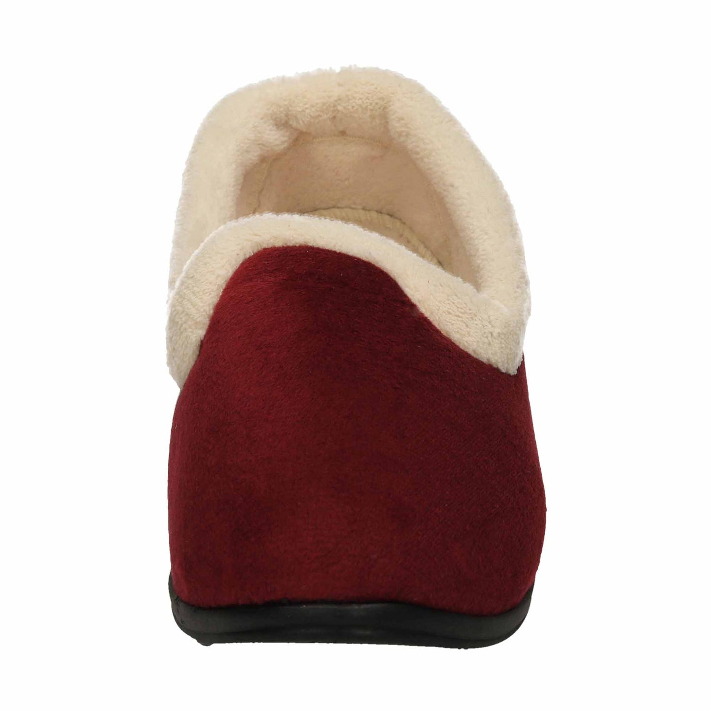 Red Slippers Cushioned Wide Fit