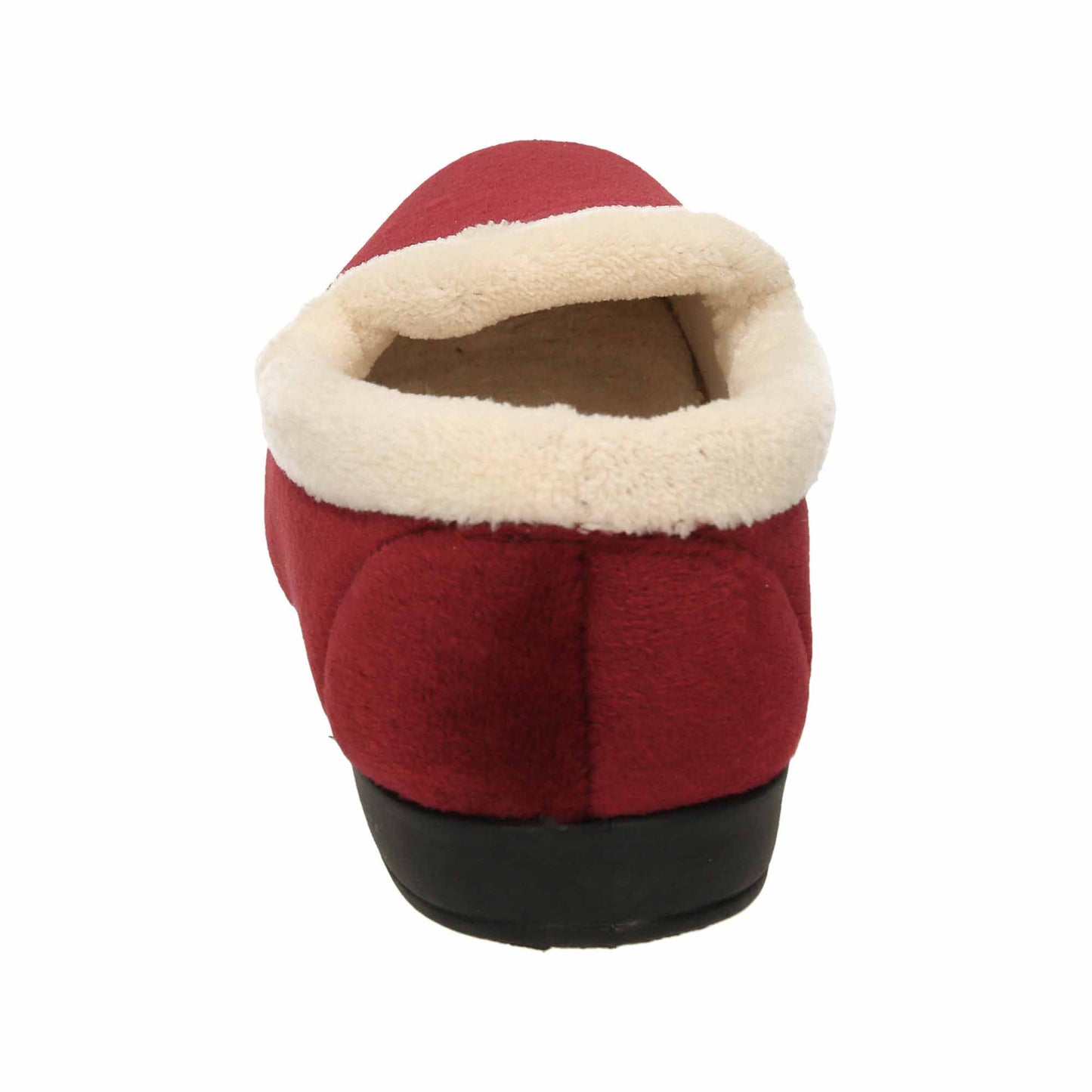 Red Slippers Cushioned Wide Fit