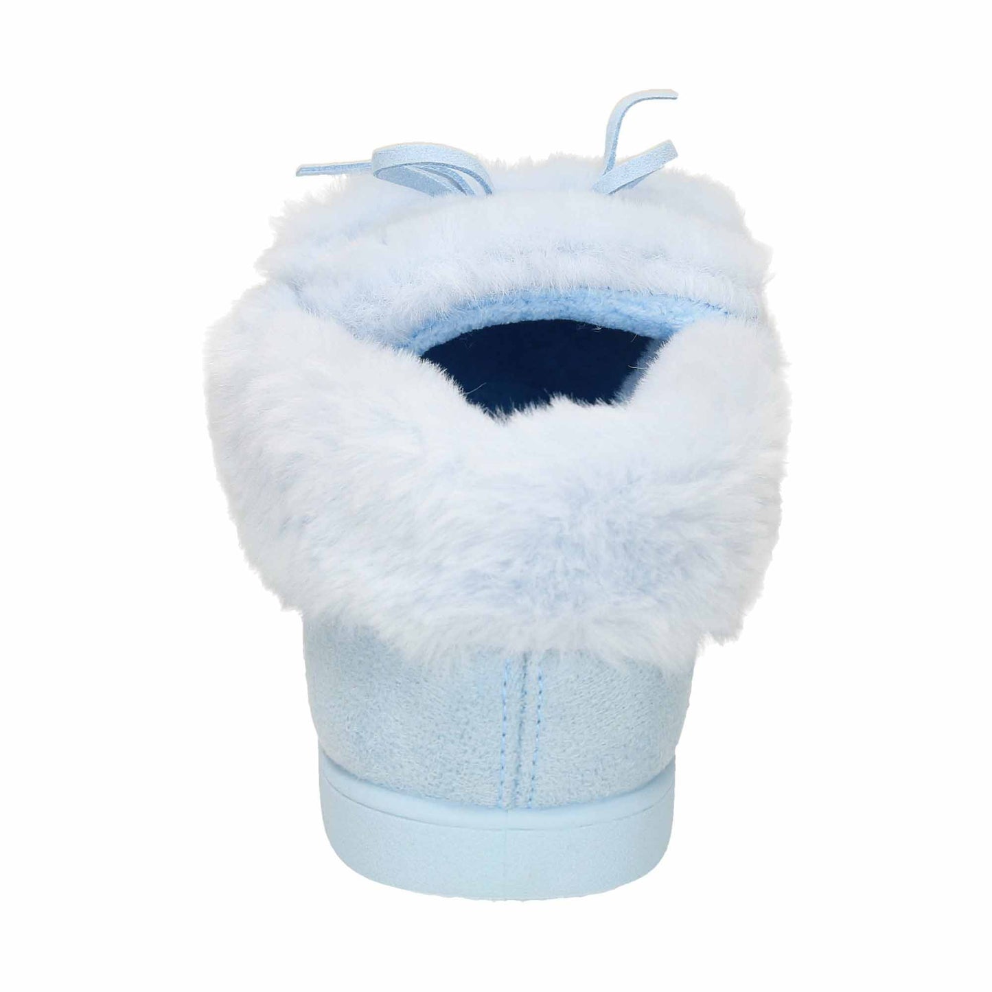 Blue Moccasin Slippers Cushioned