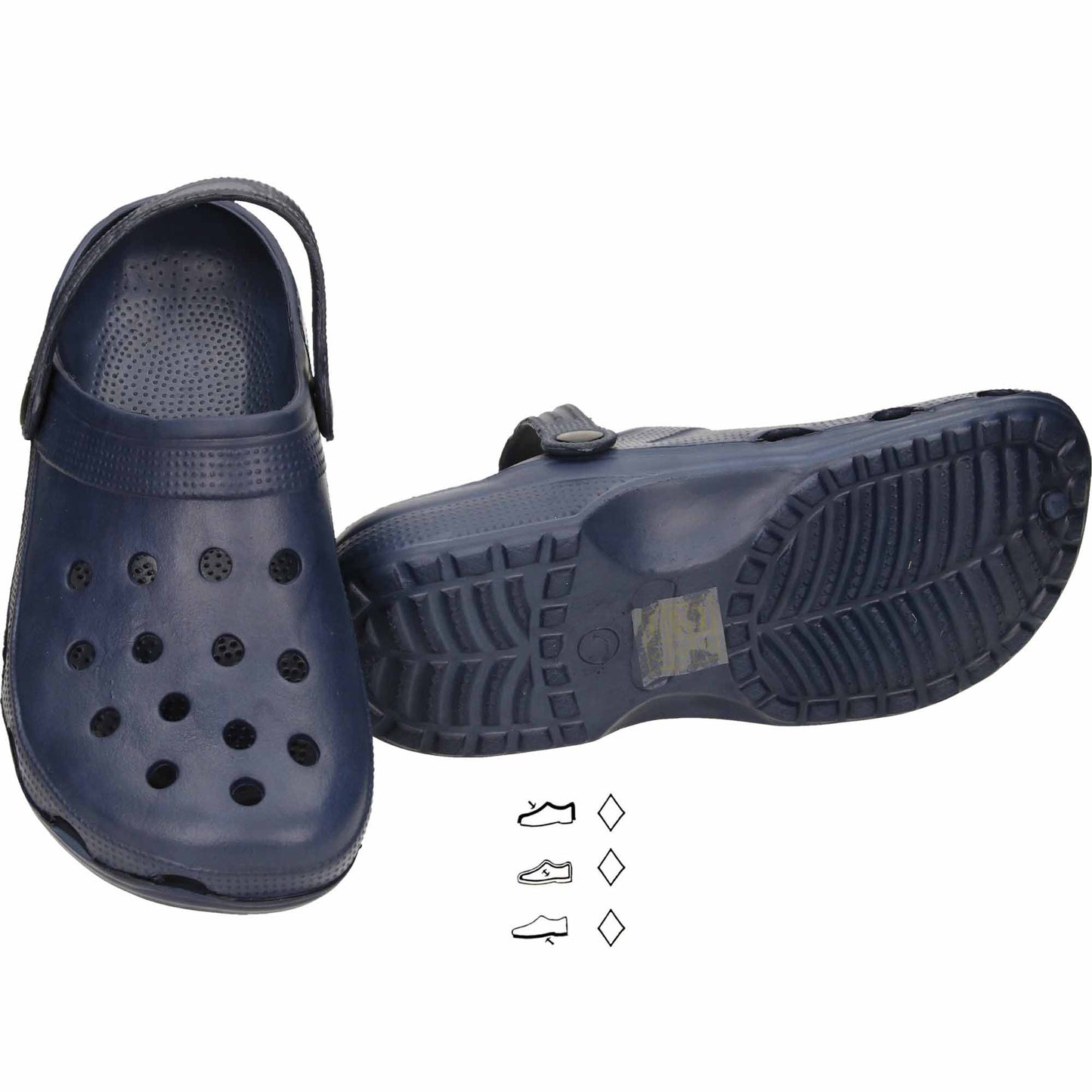 Mens Blue Garden Clogs