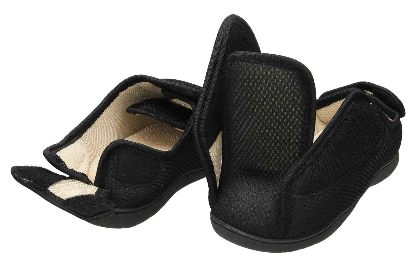 Unisex Extra Wide Fit Closed Toe Slippers Shoe Breathable E/5E Mens Ladies