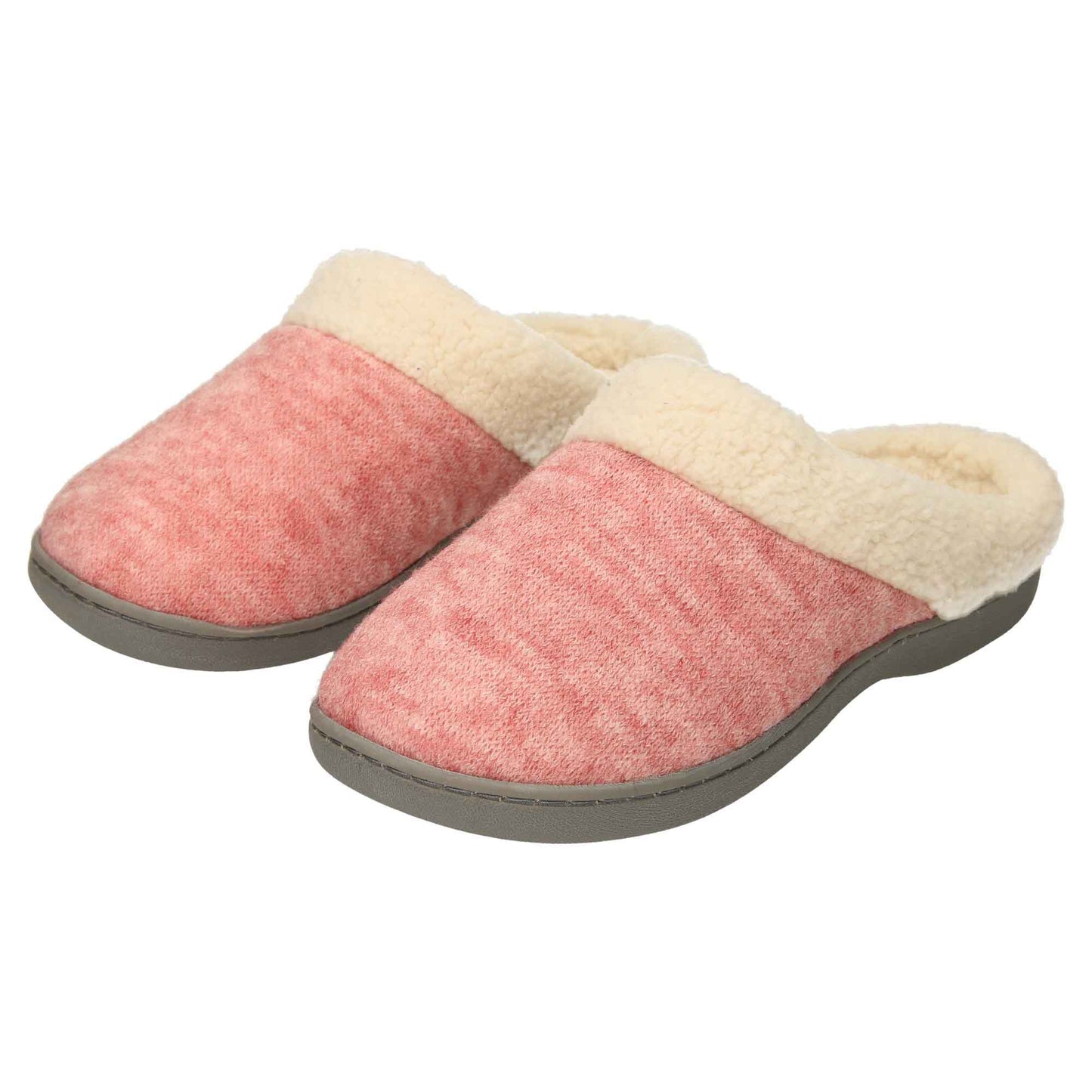 Pink Slip On Slippers Mules Memory Foam Clogs