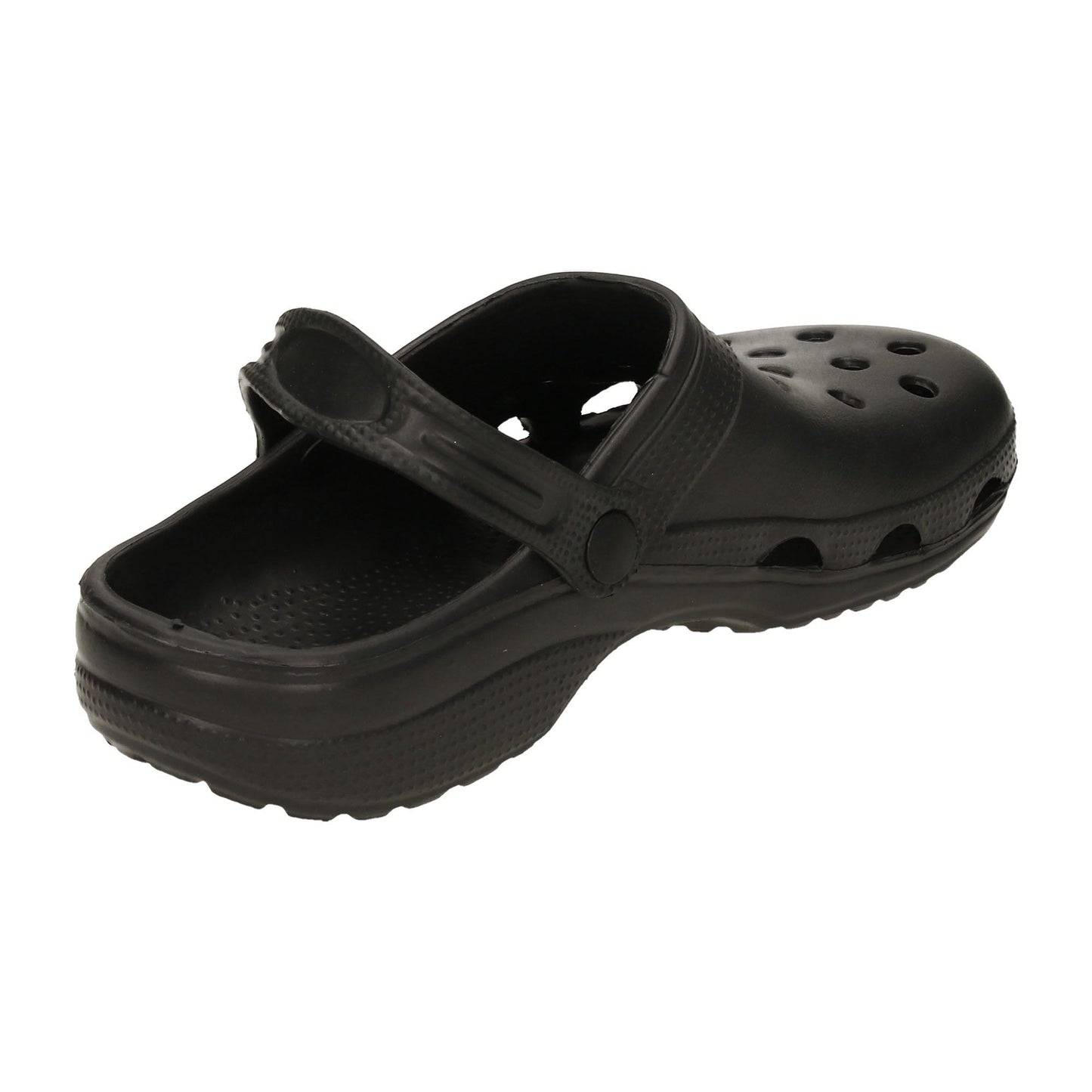 Mens Black Garden Clogs