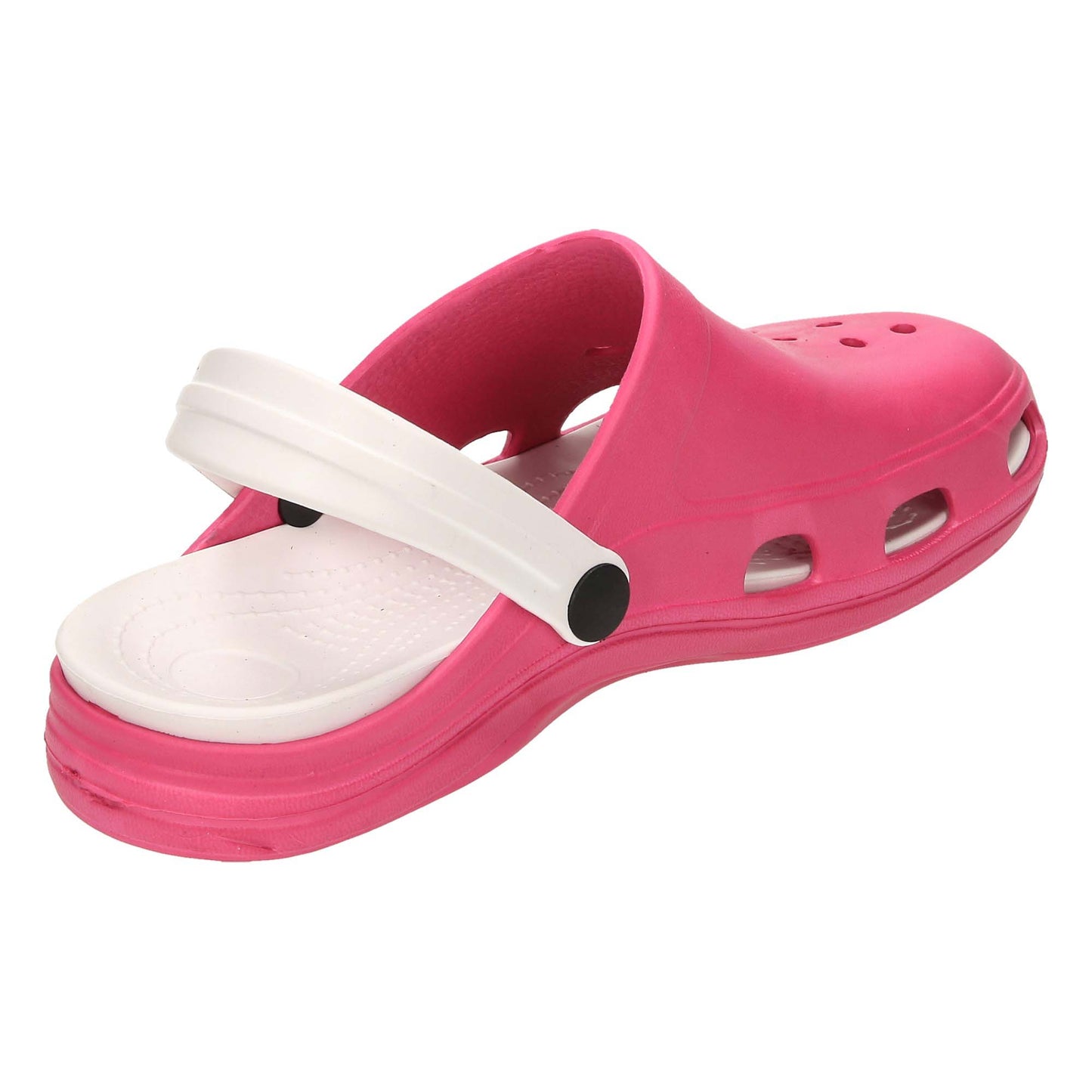 Ladies Pink Garden Clogs