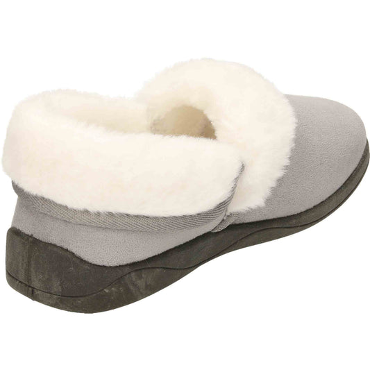 4 Way Slipper Boots Cushioned Grey