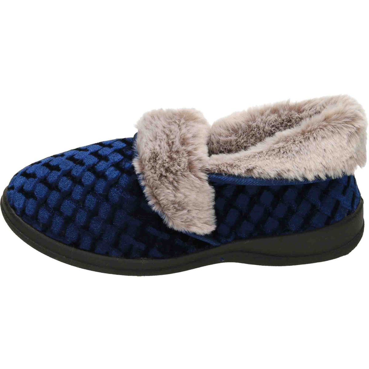 4 Way Slippers Boots Booties Navy Blue