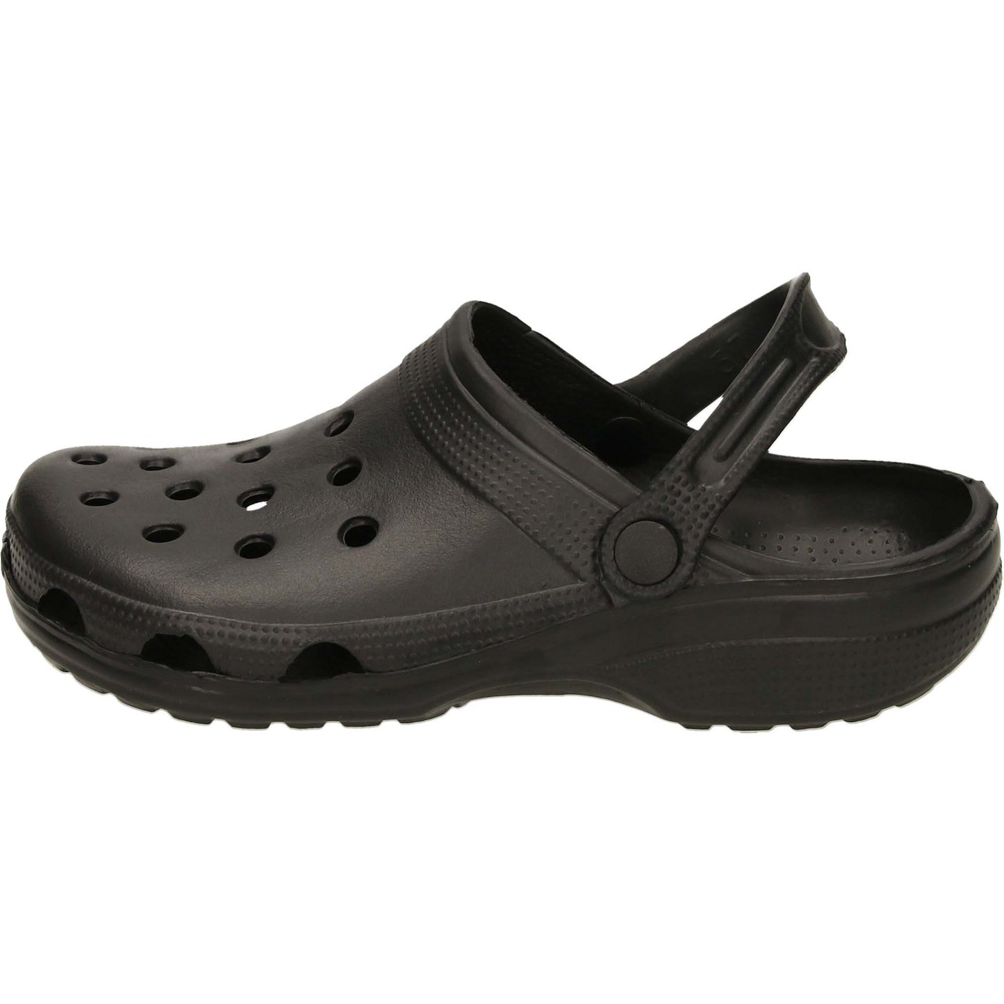 Mens Black Garden Clogs