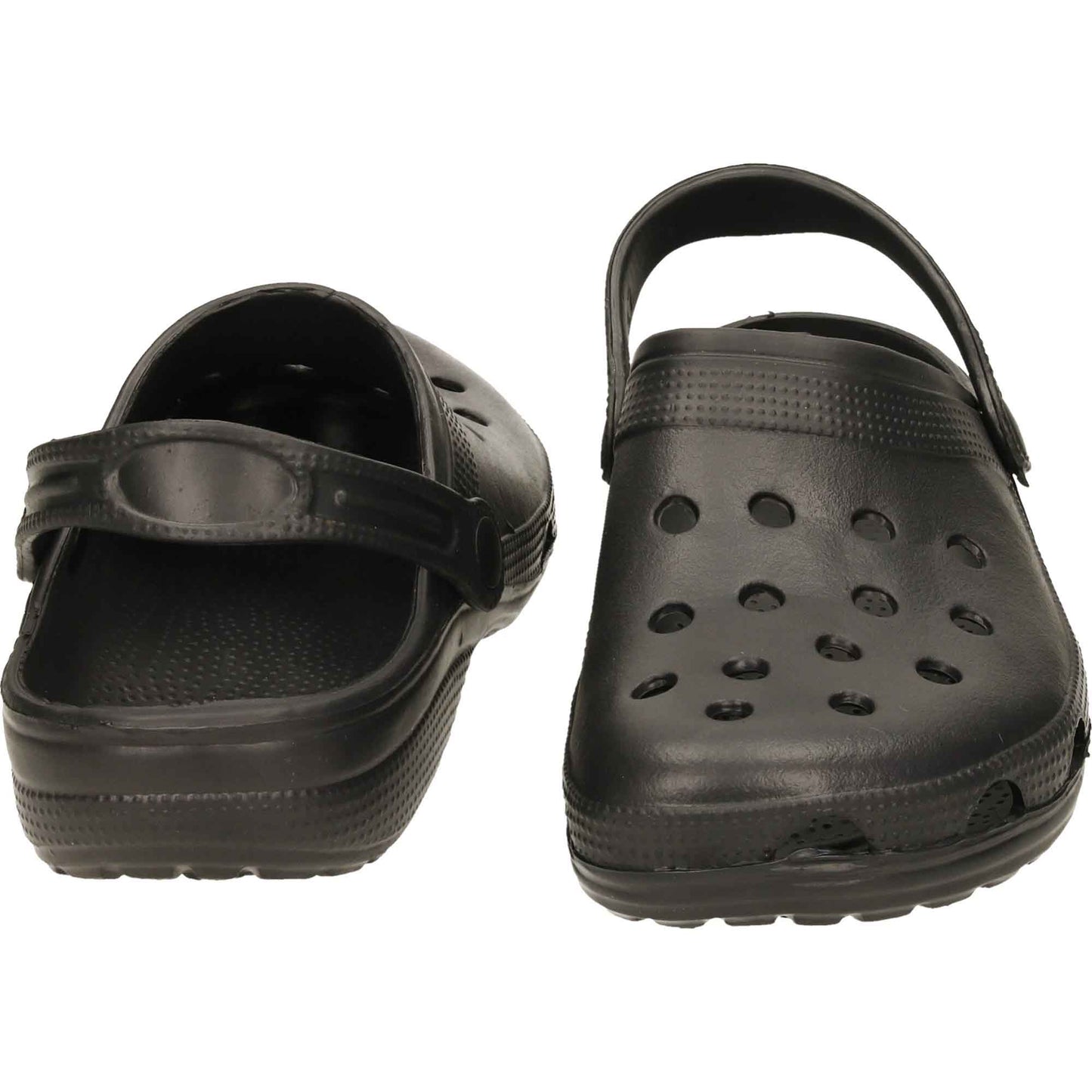 Mens Black Garden Clogs