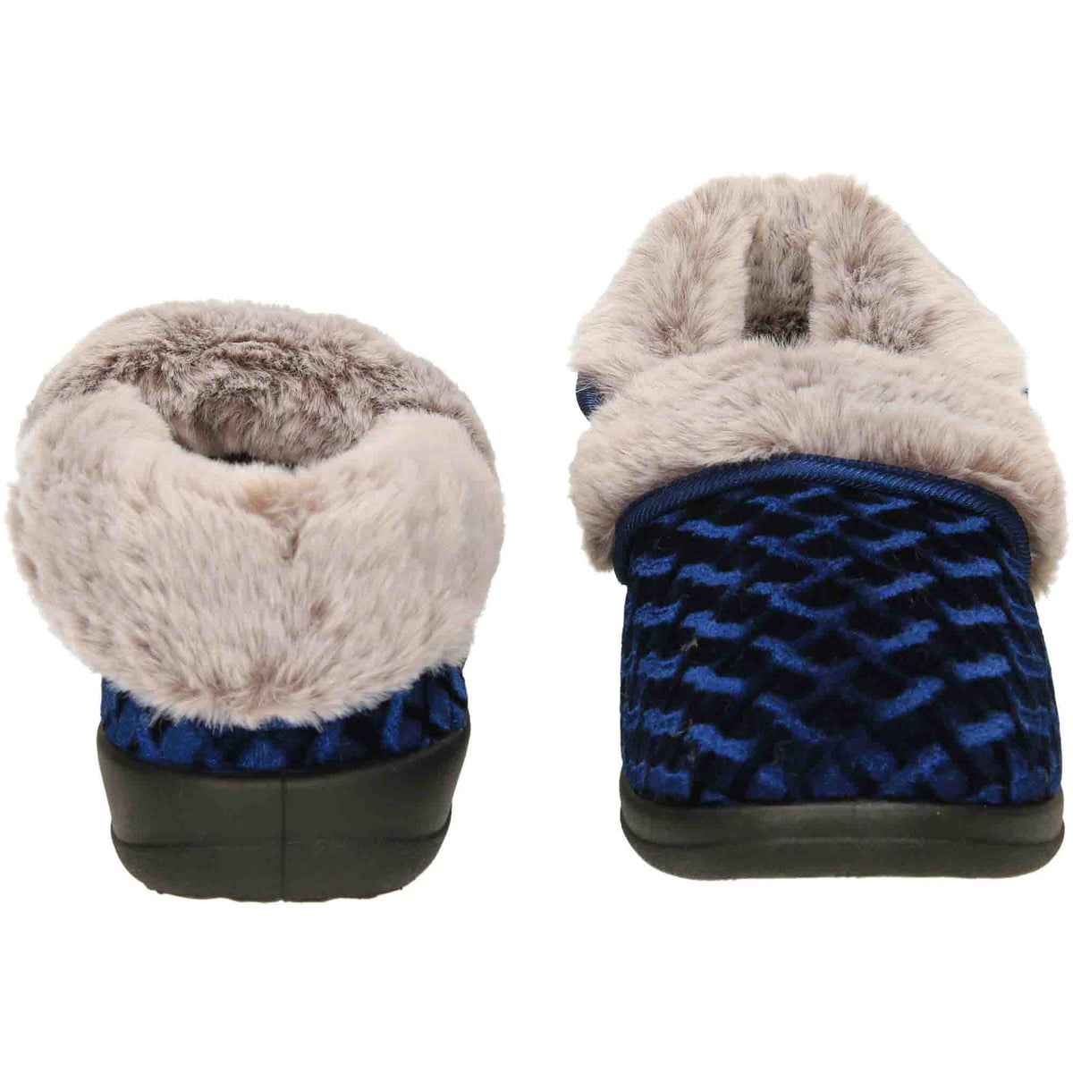4 Way Slippers Boots Booties Navy Blue