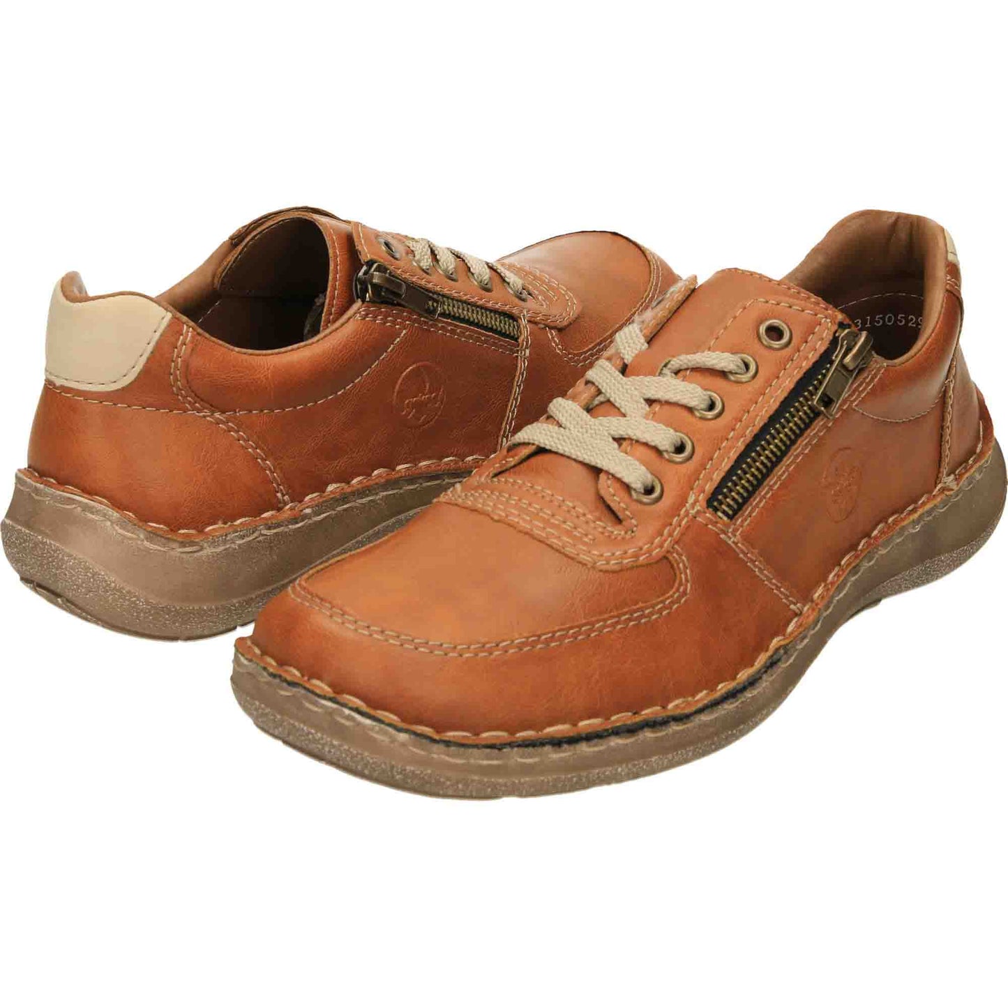 Rieker Mens Wide Fit Shoes 03030-25