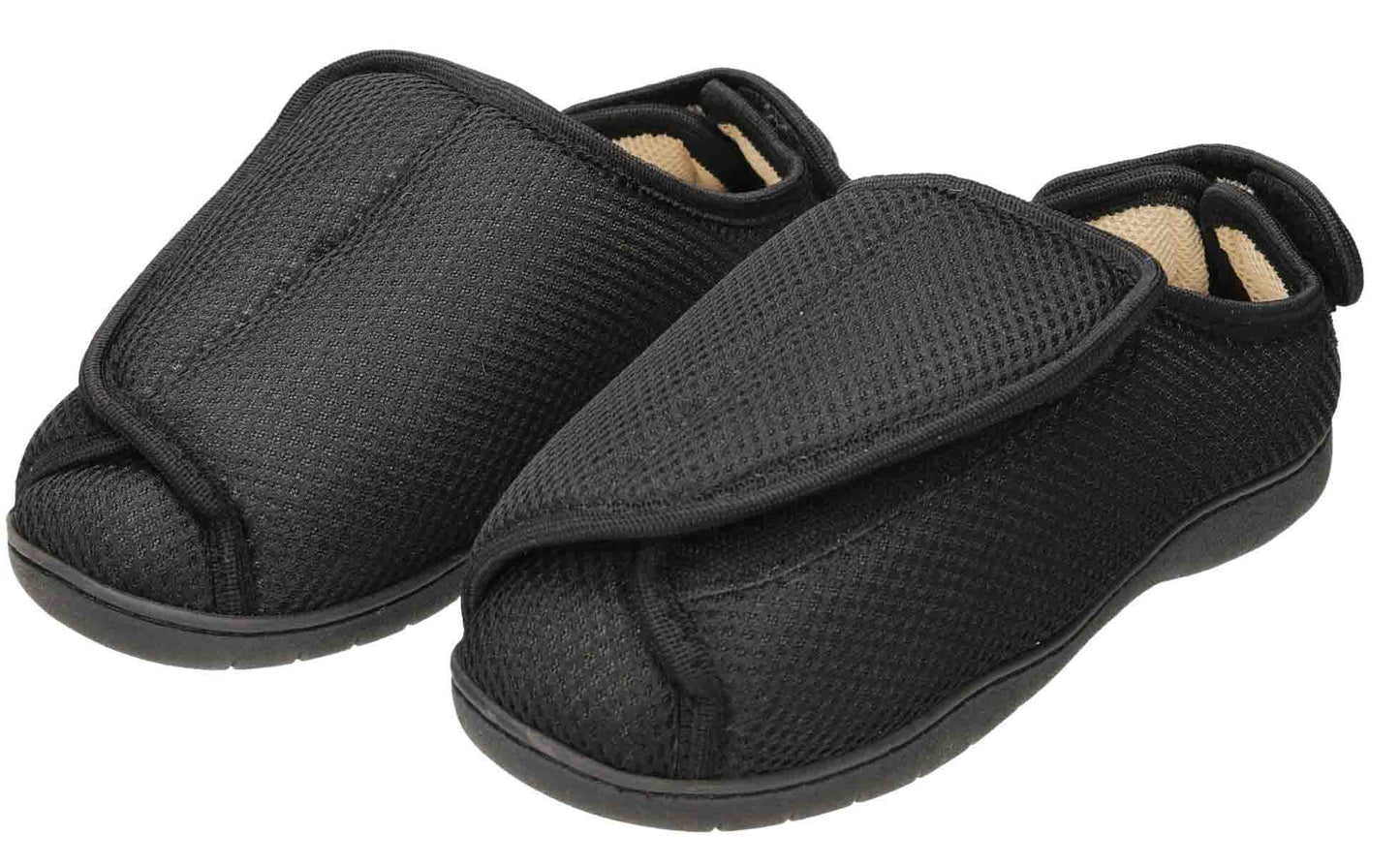 Unisex Extra Wide Fit Closed Toe Slippers E/5E Shoe Breathable Mens Ladies