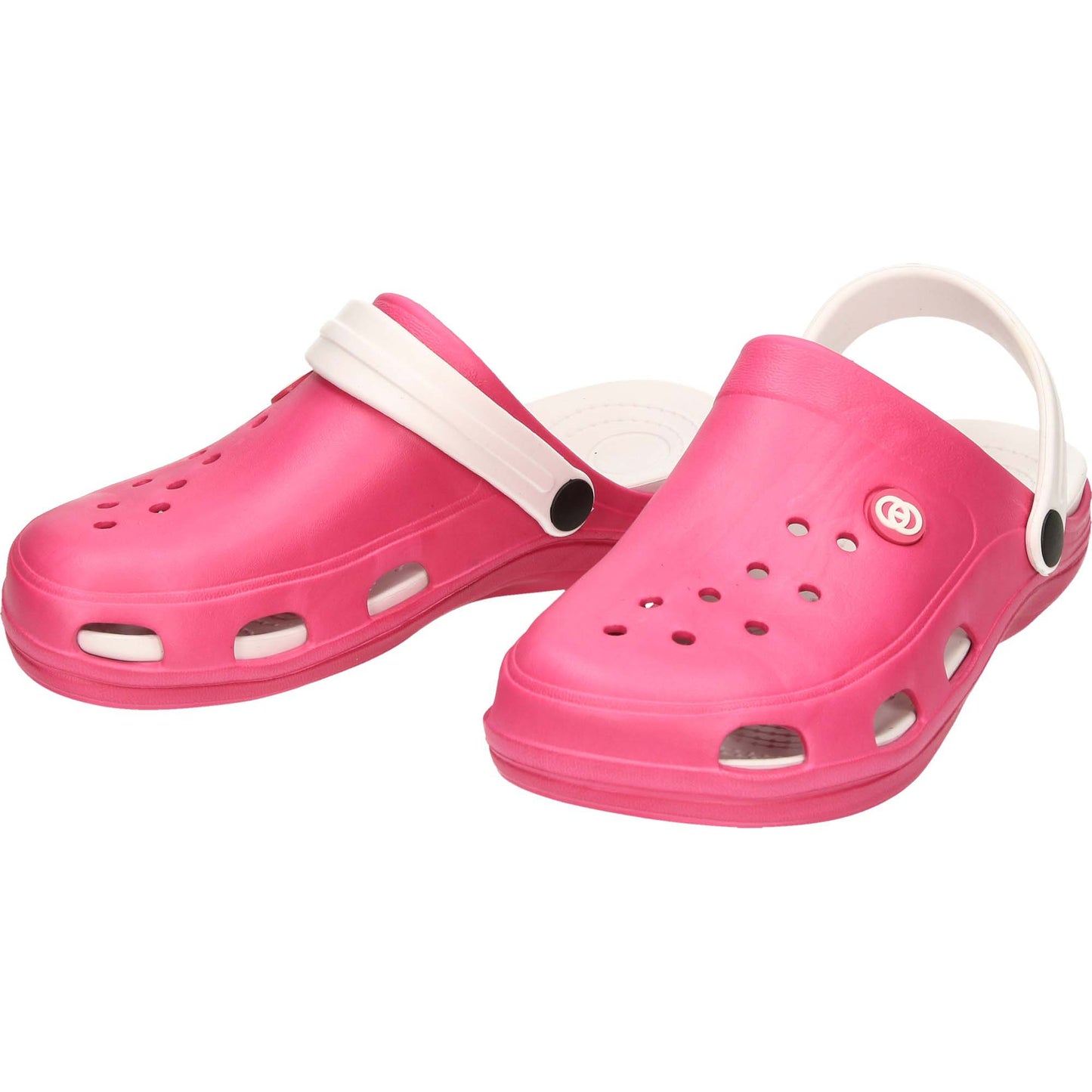 Ladies Pink Garden Clogs