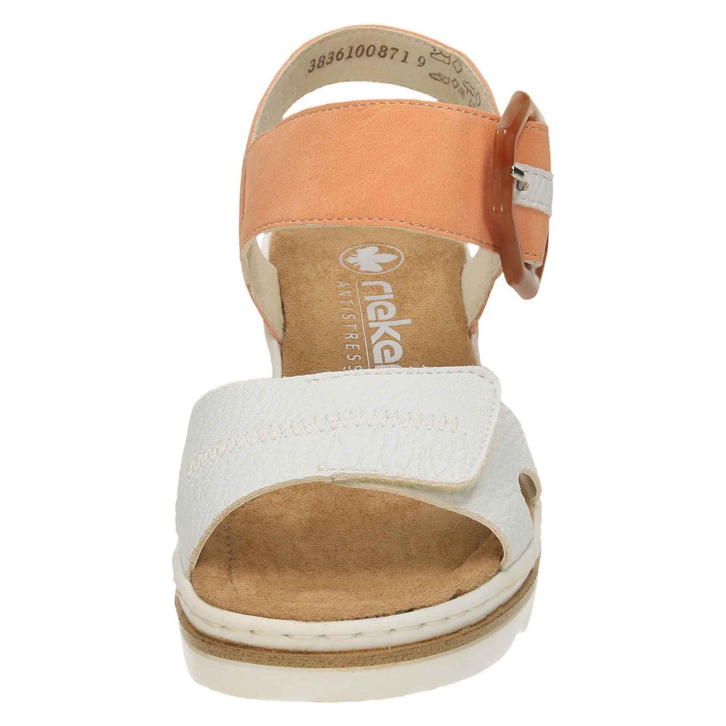 Rieker Ladies Wedge Heel Open Toe Sandals 67476-38