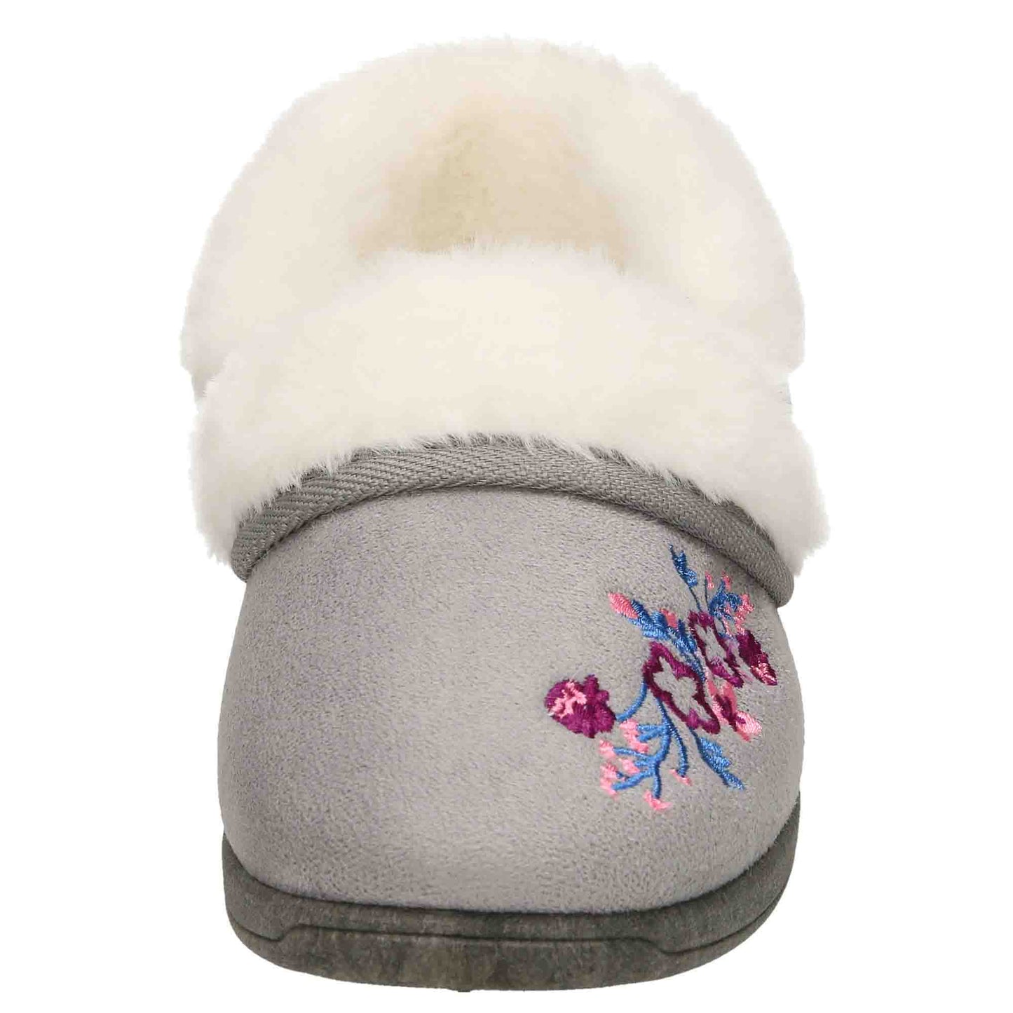 4 Way Slipper Boots Cushioned Grey