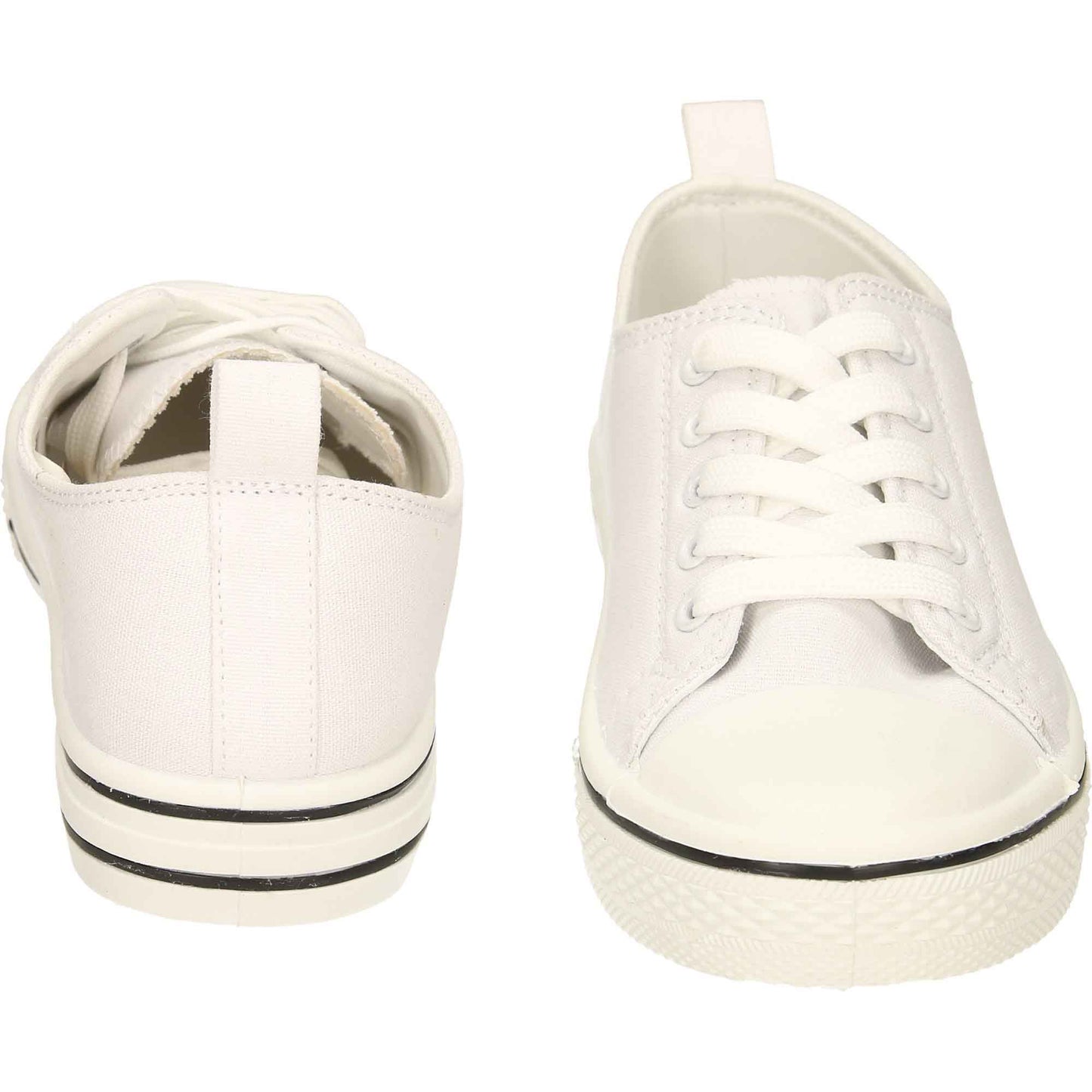 Lace Up Ladies Plimsolls Pumps