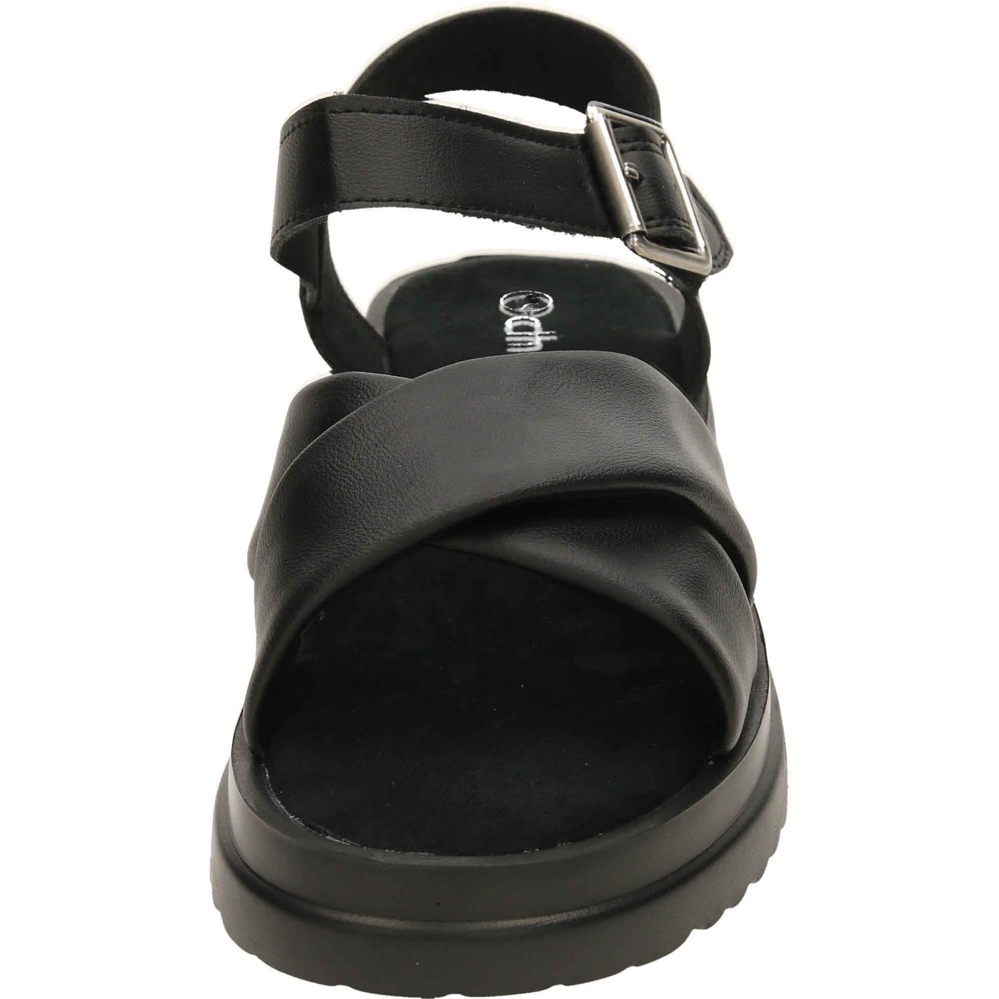 Flatform Sandals Slingback Ankle Strap Chunky