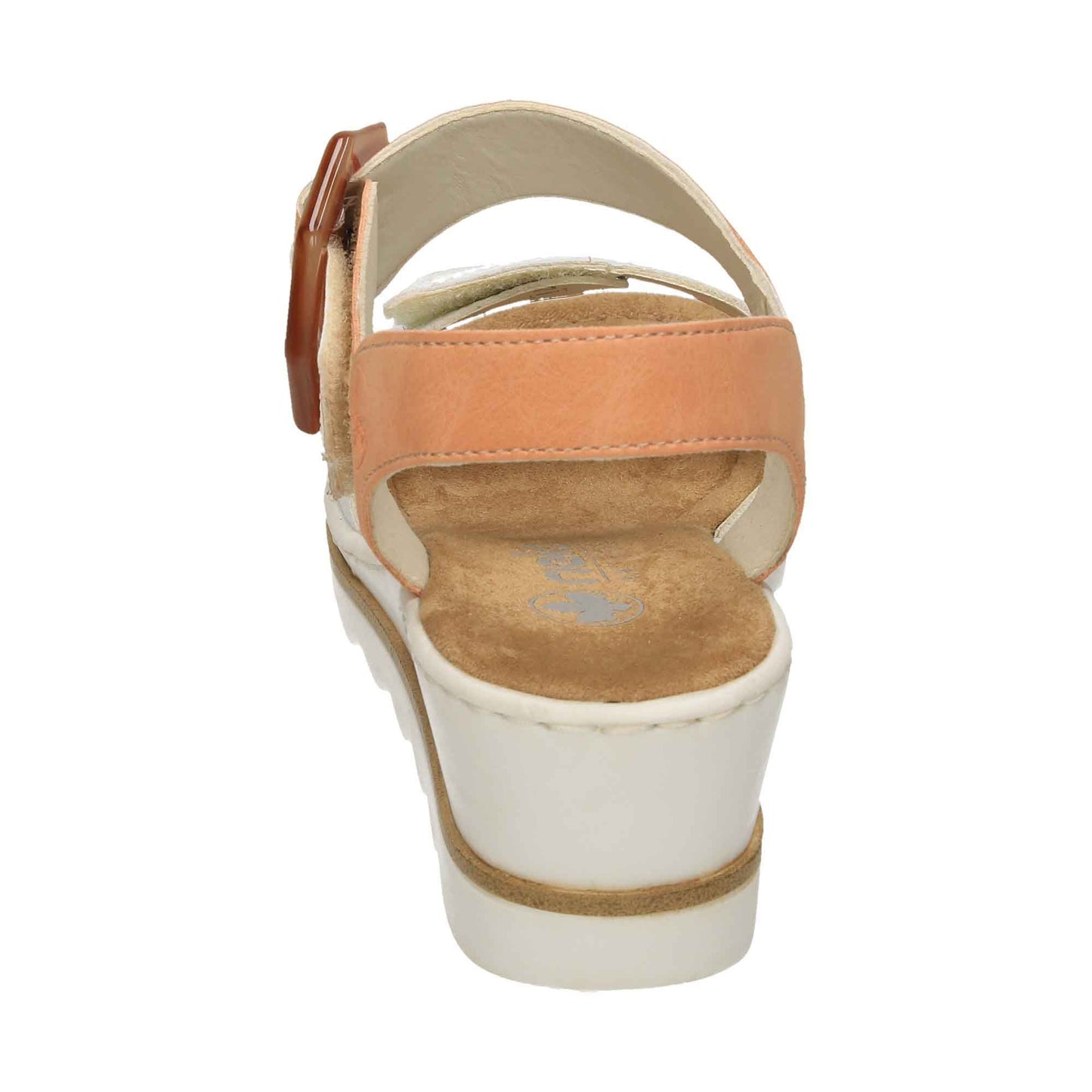 Rieker Ladies Wedge Heel Open Toe Sandals 67476-38