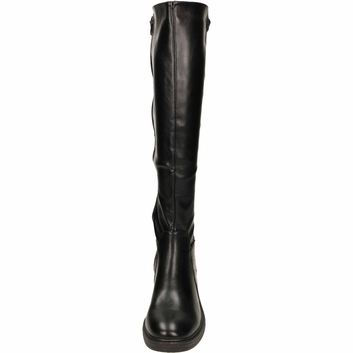 Wide Fit Black Stretchy Boots