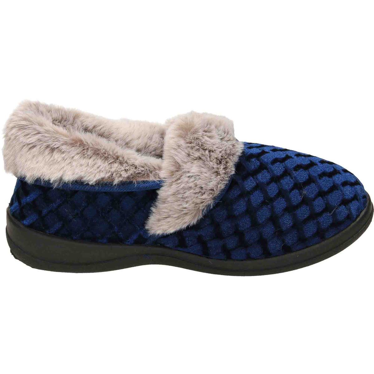 4 Way Slippers Boots Booties Navy Blue