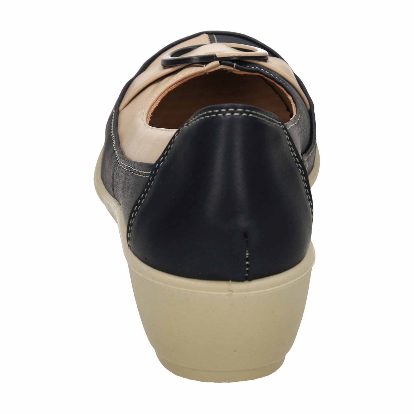 Wide Fit Low Wedge Heel Court Shoes