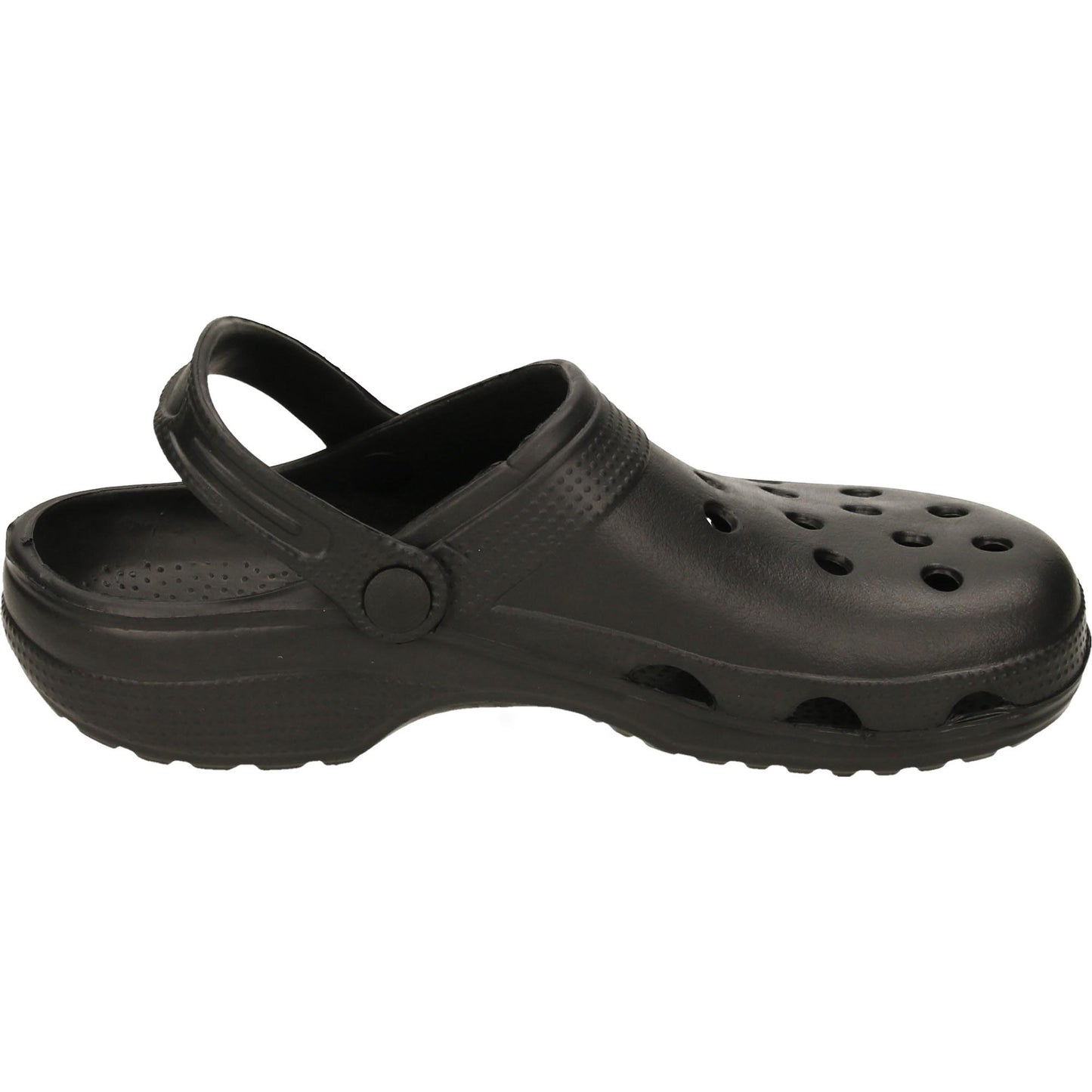 Mens Black Garden Clogs