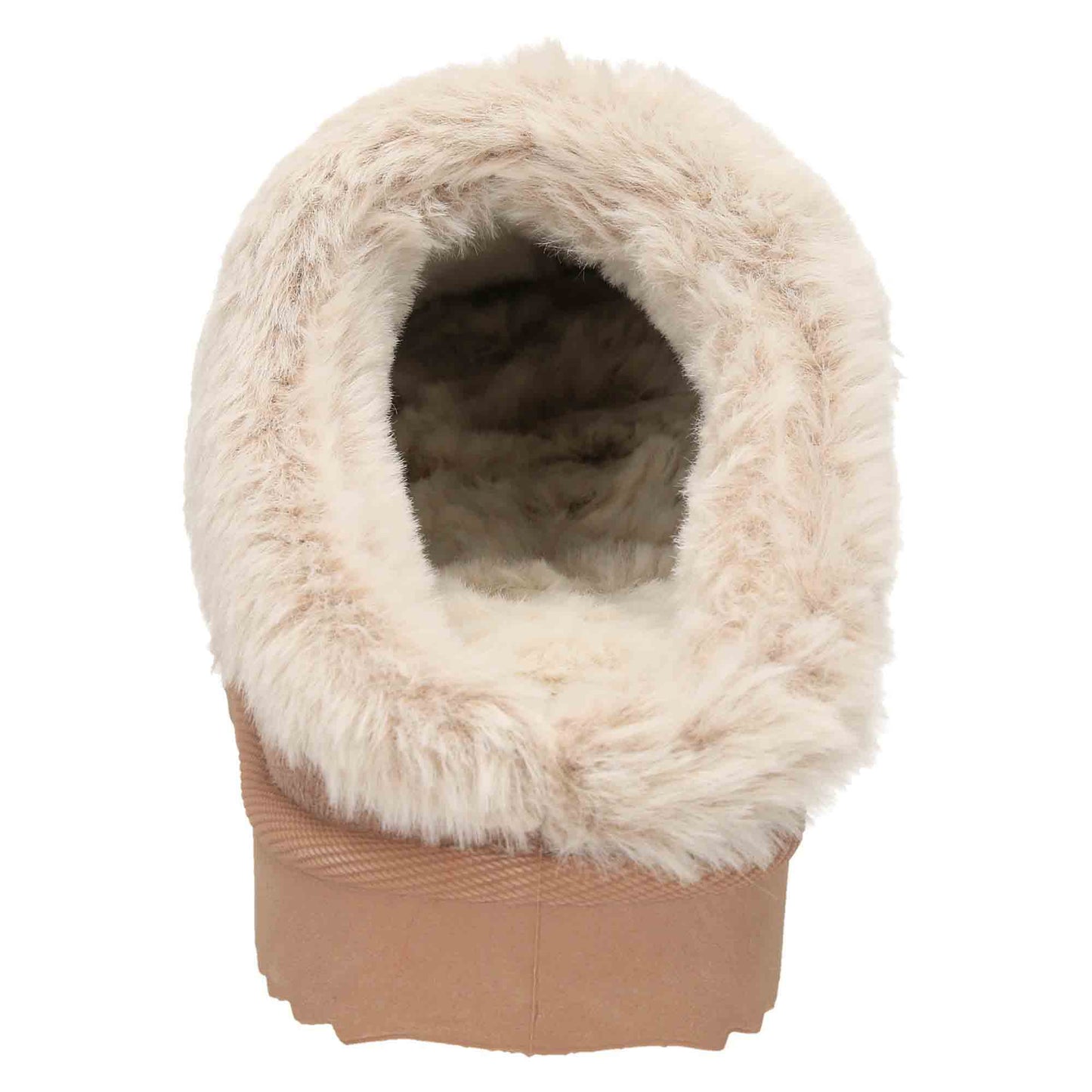 Slippers Faux Fur Lined Mule Clogs Cushioned Slip On