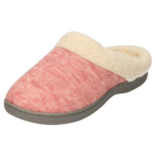 Pink Slip On Slippers Mules Memory Foam Clogs