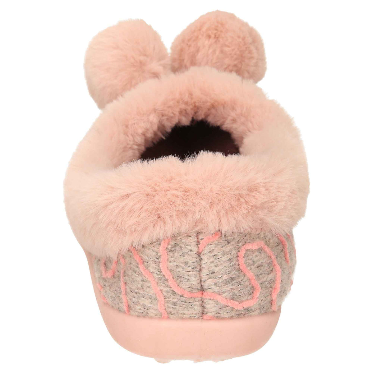 Pink Knitted Slippers